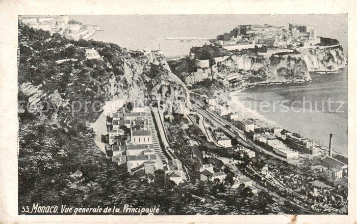 Monaco Vue generale de la Principaute