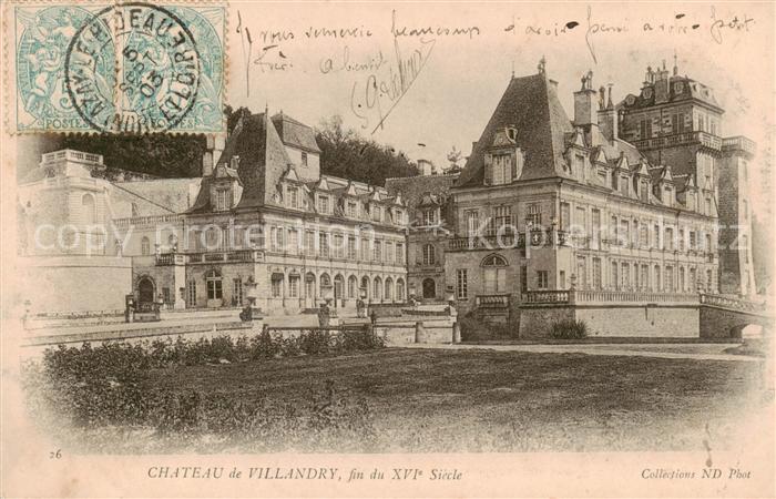 Villandry 37 Indre-et-Loire Chateau de Villandry fin du XVIe Siecle