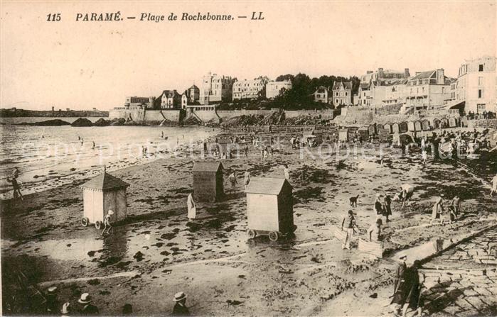 Parame St-Malo 35 Plage de Rochebonne