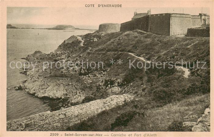 Saint-Servan-sur-Mer 35 Corniche et Fort d Aleth