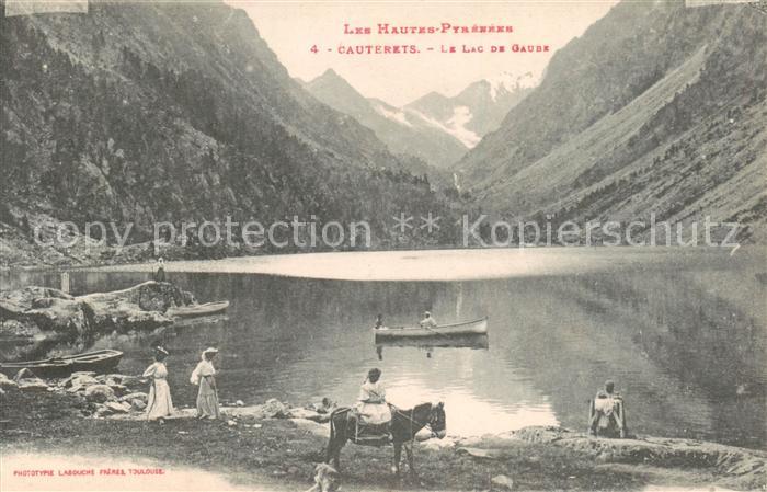 Cauterets 65 Hautes-Pyrenees Le Lac de Gaude