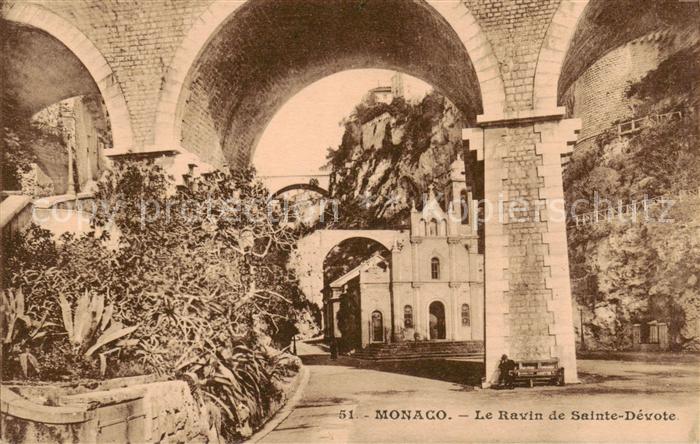Monaco Le Ravin de Sainte Devote