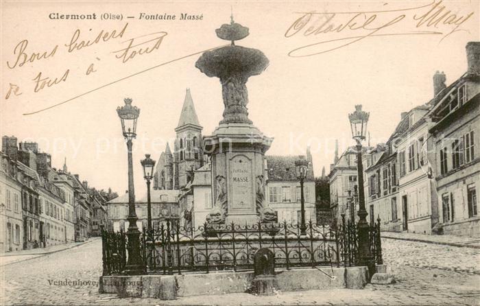 Clermont 60 Oise Fontaine Masse