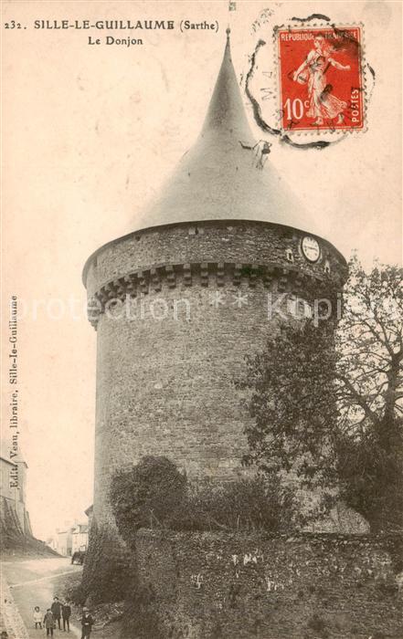 Sille-le-Guillaume 72 Sarthe Le Donjon