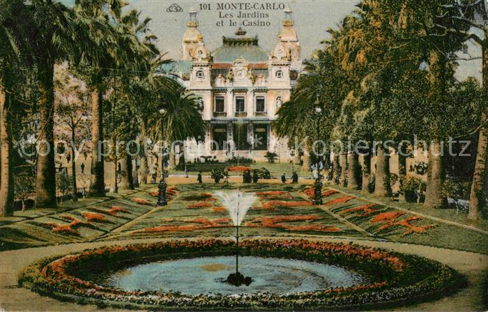 Monte-Carlo Monaco Les Jardins et le Casino