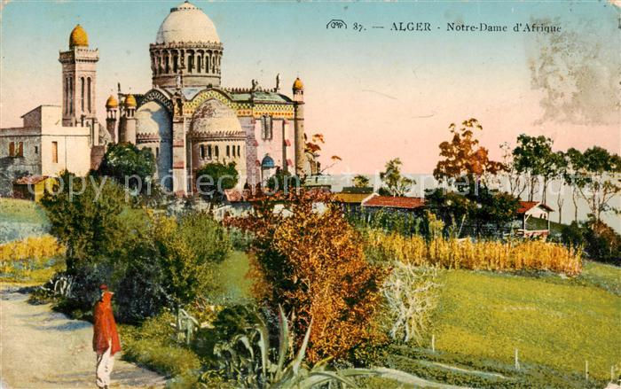 Alger Algerien Notre Dame d Afrique