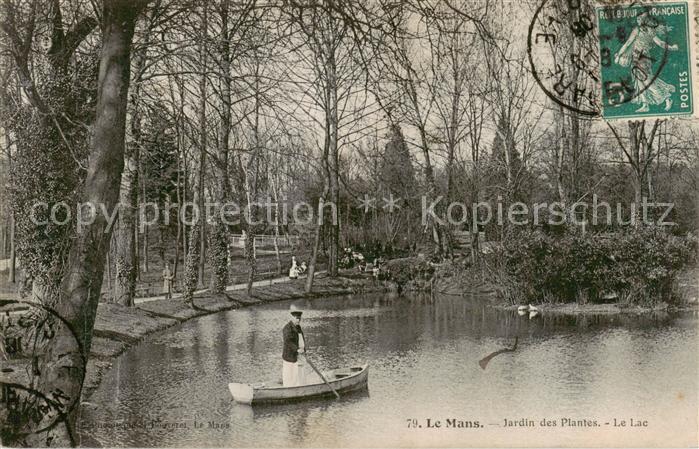 Le Mans Sarthe Jardin des Plantes Le Lac