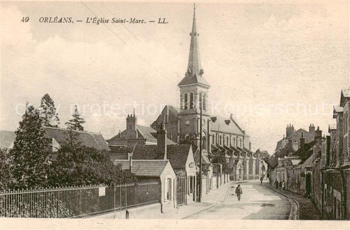 Orleans 45 Loiret Eglise Saint Marc