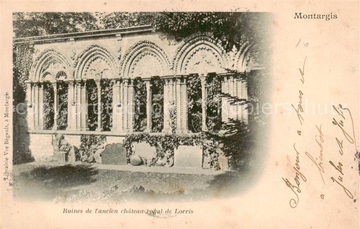 Montargis 45 Ruines de l’ancien chateau royal de Lorris