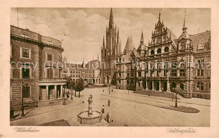 Wiesbaden Schlossplatz