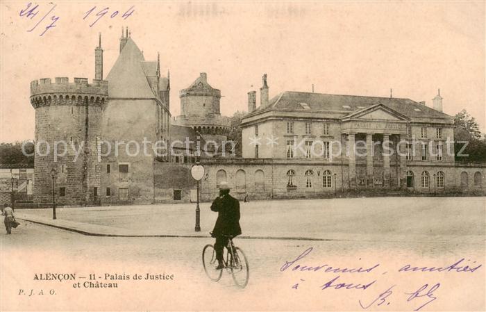Alencon 61 Palais de Justice et Chateau