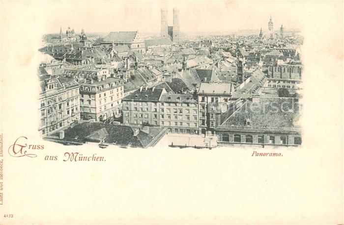 Muenchen Bayern Panorama