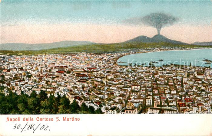 Napoli Neapel IT dalla Certosa San Martino