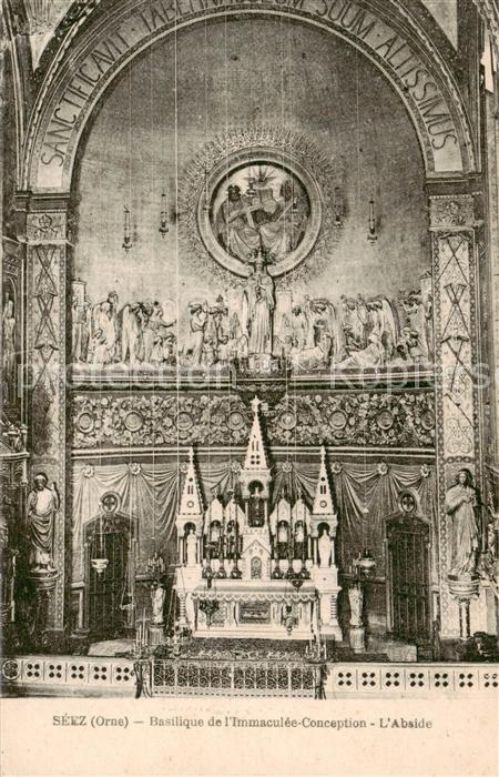 Seez 73 Basilique de l’Immaculee Conception L'Abside