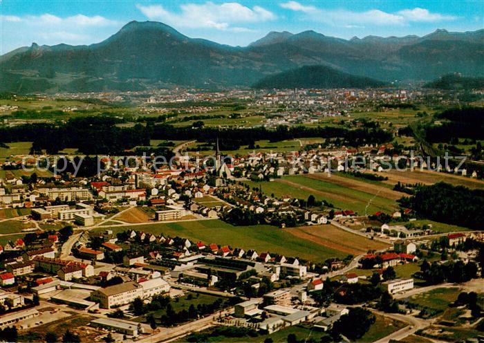 Freilassing Fliegeraufnahme