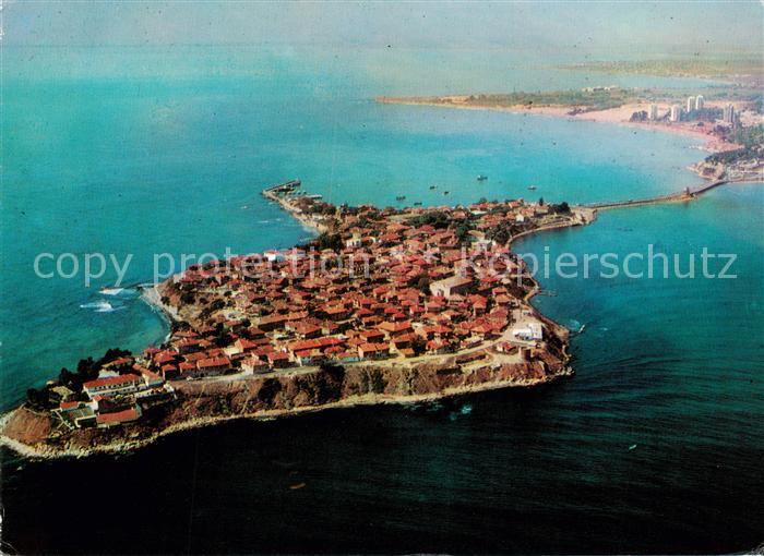Nessebar Nessebyr Nessebre BG Fliegeraufnahme