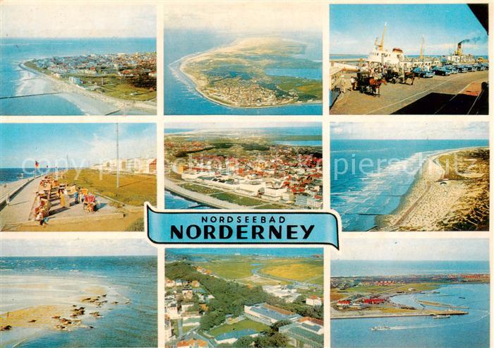 Norderney Nordseebad Fliegeraufnahmen Strandpartien