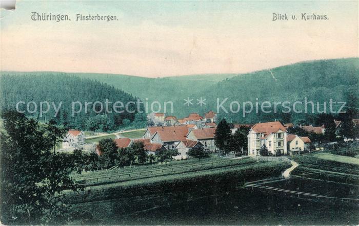 Finsterbergen Bad Blick vom Kurhaus