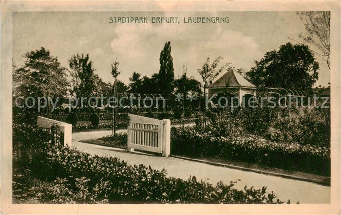 ERFURT  CITY Laubengang