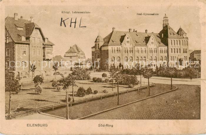 Eilenburg Kgl Lehrerseminar Real Gymnasium Sued Ring