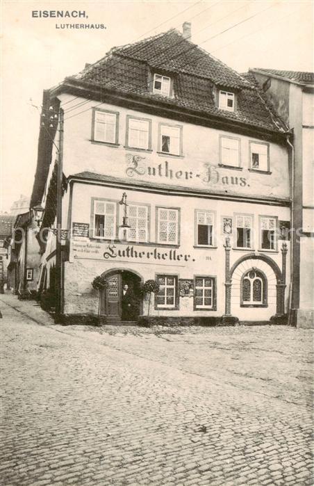 EISENACH Thueringen Lutherhaus mit Lutherkeller