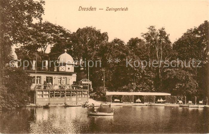 Dresden Elbe Zwingerteich