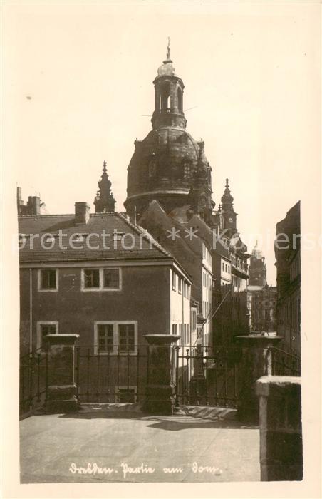 Dresden Elbe Partie am Dom