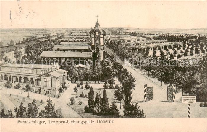 Doeberitz Truppenuebungsplatz Barackenlager