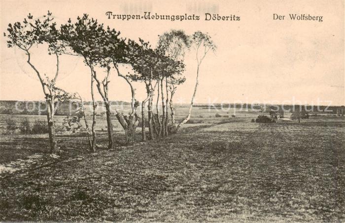 Doeberitz Truppenuebungsplatz Der Wolfsberg