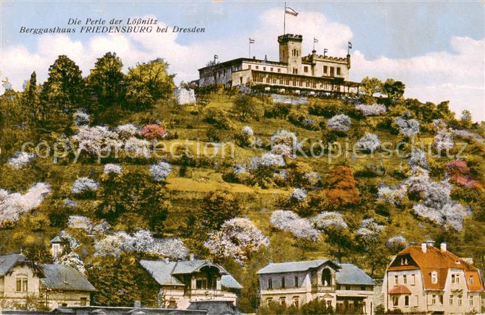 Loessnitz Dresden Berggasthaus Friedensburg