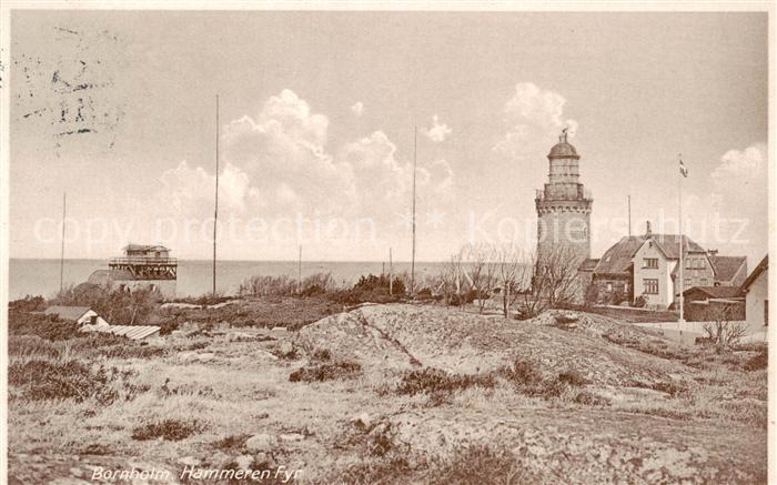 Hammeren Teilansicht mit Leuchtturm