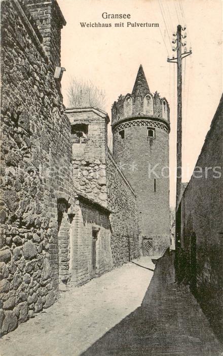 Gransee Weichhaus mit Pulverturm