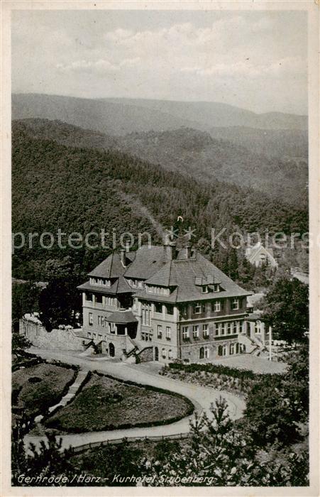 Gernrode Harz Kurhotel Stubenberg