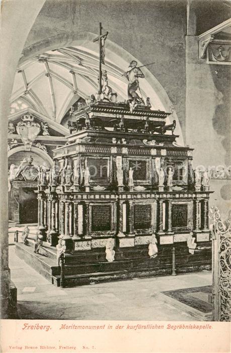 Freiberg  Sachsen Moritzmonument in der kurfuerstlichen Begraebniskapelle
