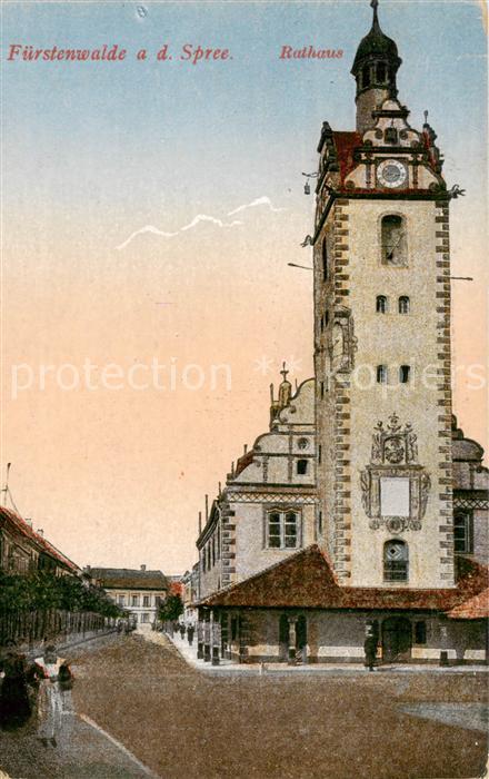 Fuerstenwalde Spree Rathaus