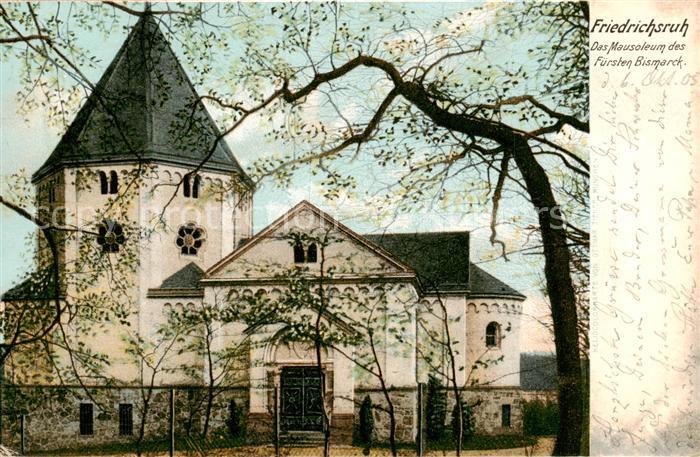 Friedrichsruh  Bismarck Sachsenwald Hamburg Mausoleum des Fuersten Bismarck