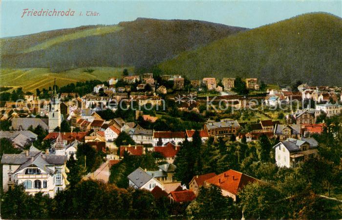 Friedrichroda Stadtpanorama