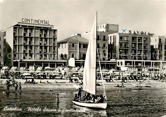 Cattolica  Provincia Rimini IT Hotels Savoia e Continental Spiaggia