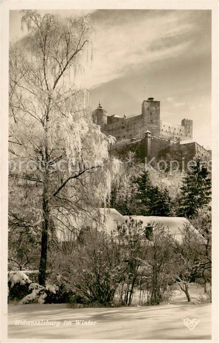 Salzburg  AT Hohensalzburg im Winter