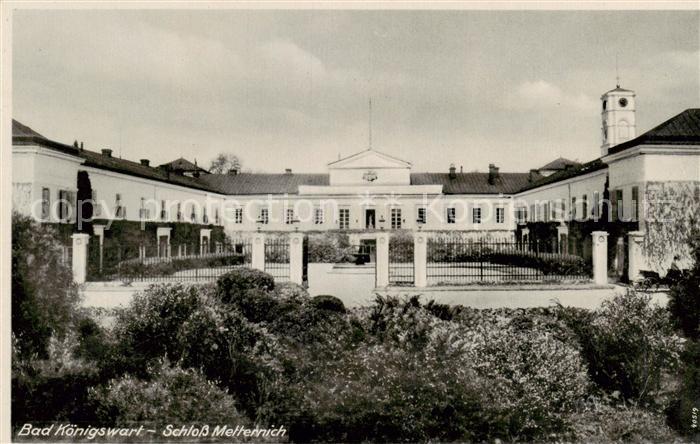Bad Koenigswart Lazne Kynzvart CZ Schloss Metternich