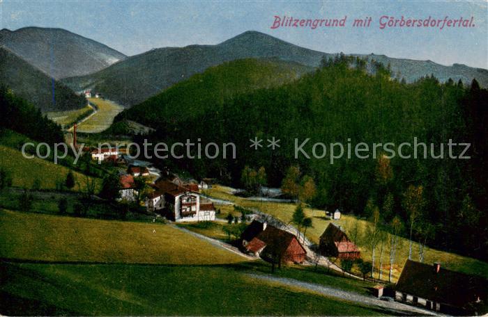 Blitzengrund Goerbersdorfertal PL Panorama