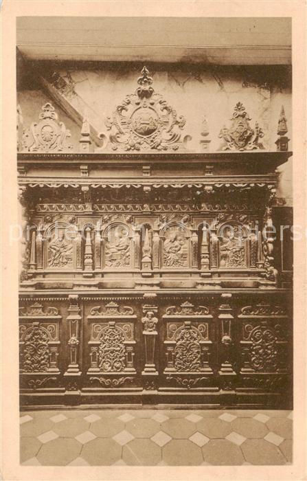 Oliwa Oliva Gdansk PL Kloster Chorgestuehl Schnitzerei