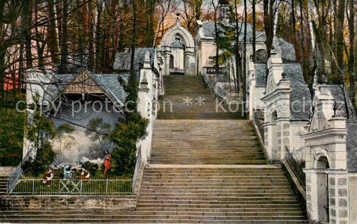 Albendorf Wambierzyce PL Calvarienberg mit den Kapellen