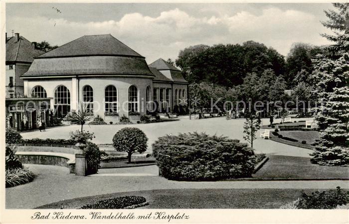 Bad Kudowa Kudowa-Zdroj Niederschlesien PL Wandelhalle mit Kurplatz
