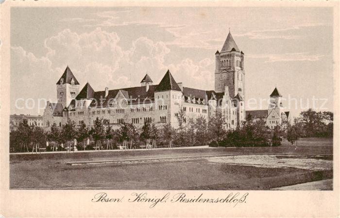 Posen Poznan Koenigl Residenzschloss