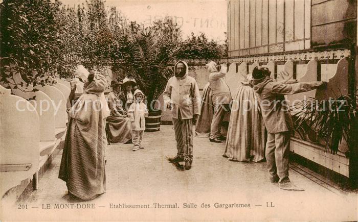 Le Mont-Dore 63 Etablissement Thermal Salle des Gargarismes