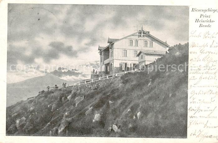 Riesengebirge Krkonose Karkonosze Prinz Heinrichs Baude
