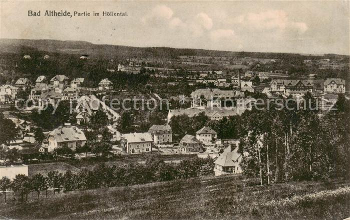 Bad Altheide Polanica-Zdrój Partie im Hoellental