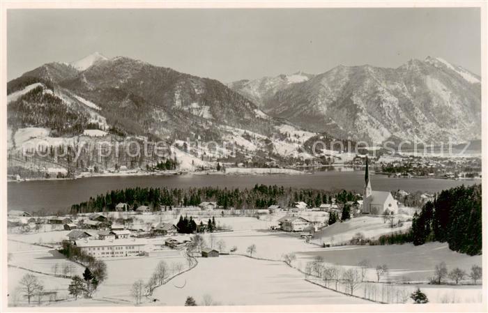 Bad Wiessee Tegernsee mit Bodenschneid