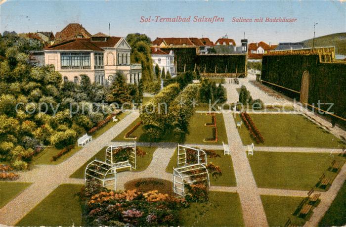 Bad Salzuflen Salinen mit Badehaeusern